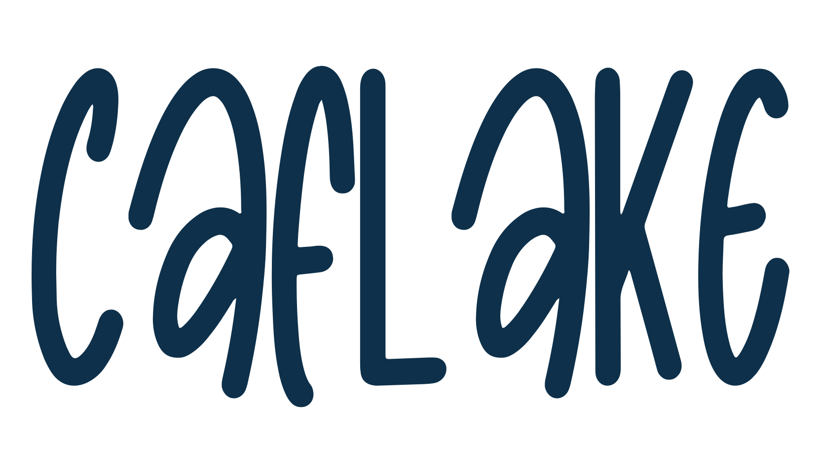 Caflake, fancy various decorative script calligraphy font preview