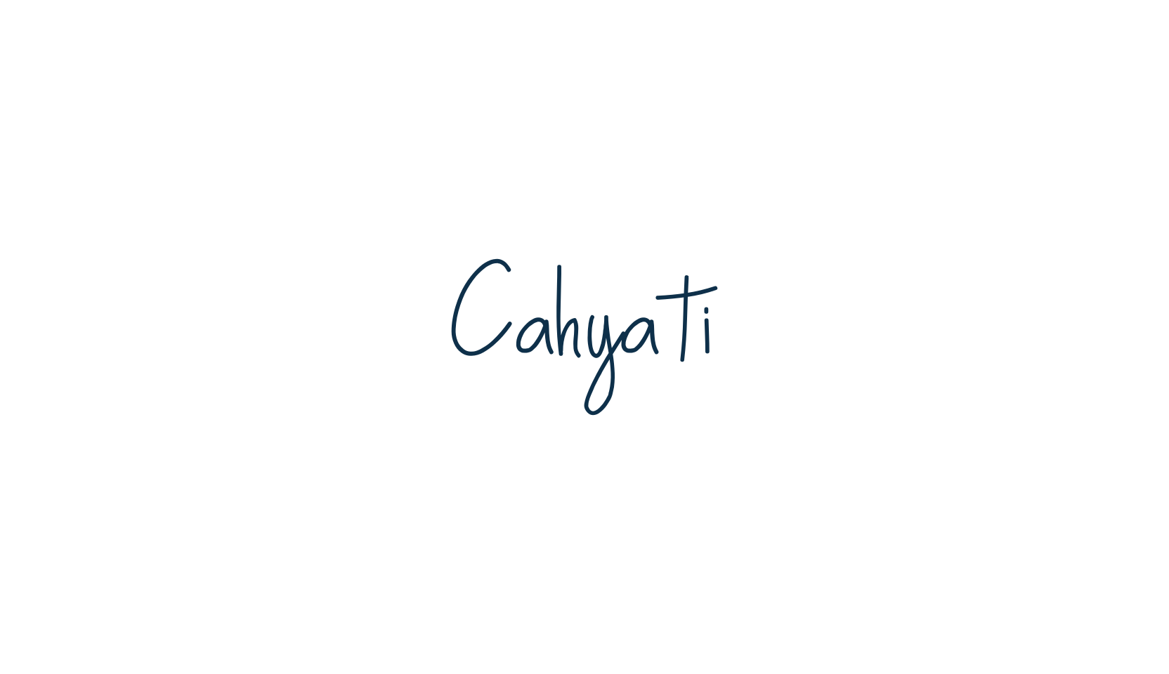 Cahyati, script handwritten fancy decorative calligraphy font preview