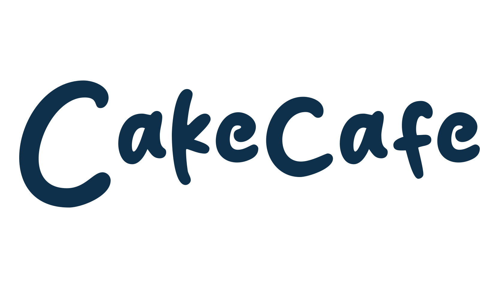 Cakecafe, cartoon font preview