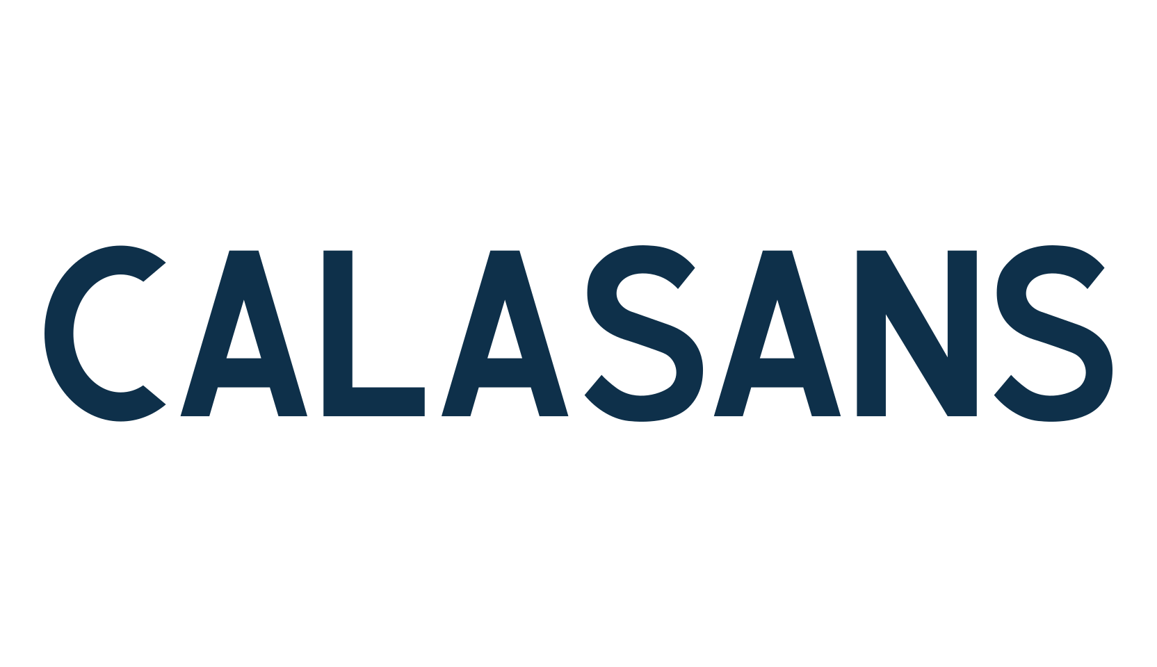 Calasans, basic sans serif font preview