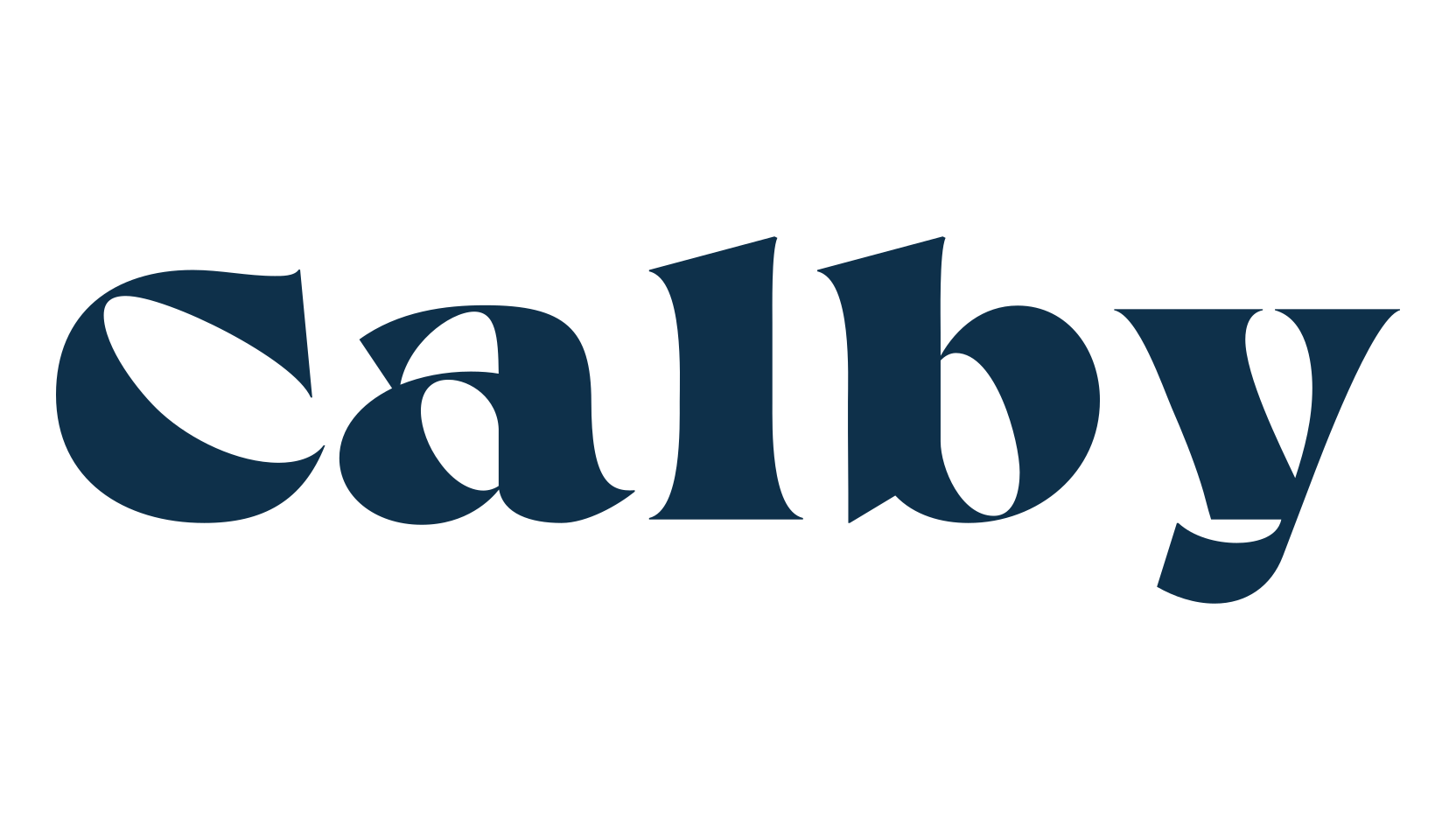 Calby, basic serif font preview