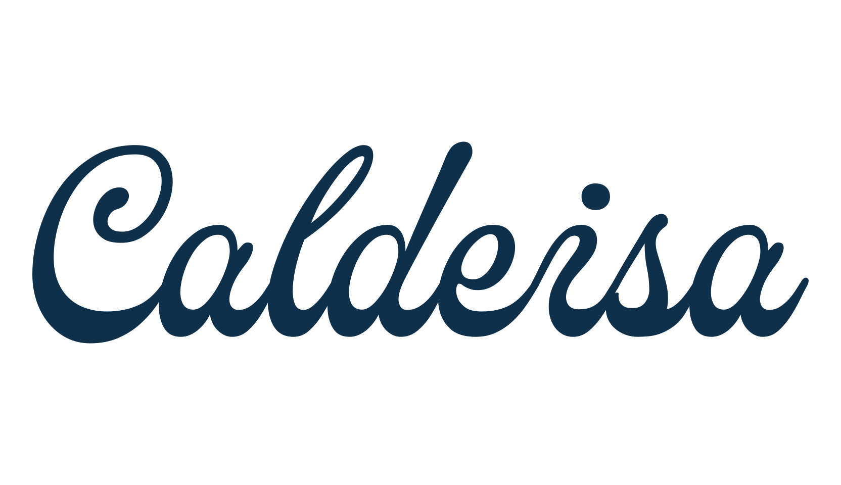 Caldeisa, fancy old school decorative script calligraphy font preview