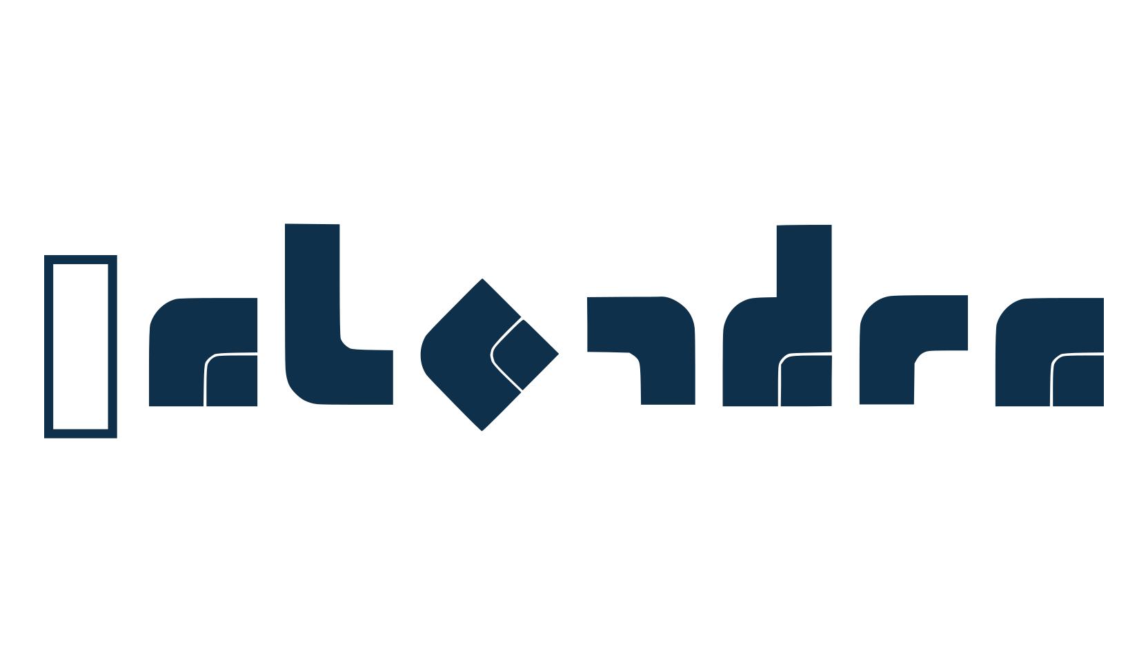 Calendra, fancy various techno sci-fi font preview