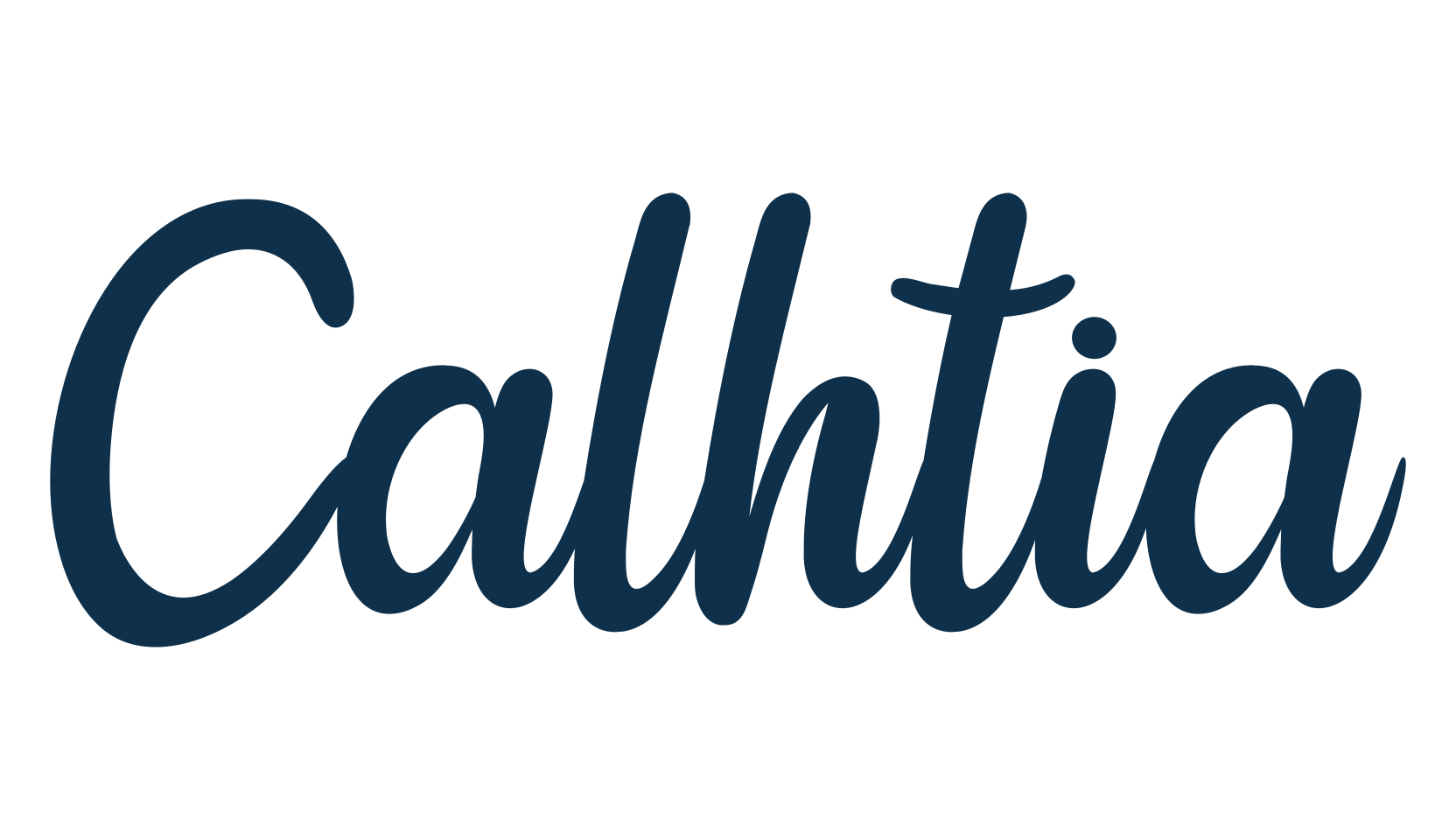 Calhtia, fancy various decorative script calligraphy font preview