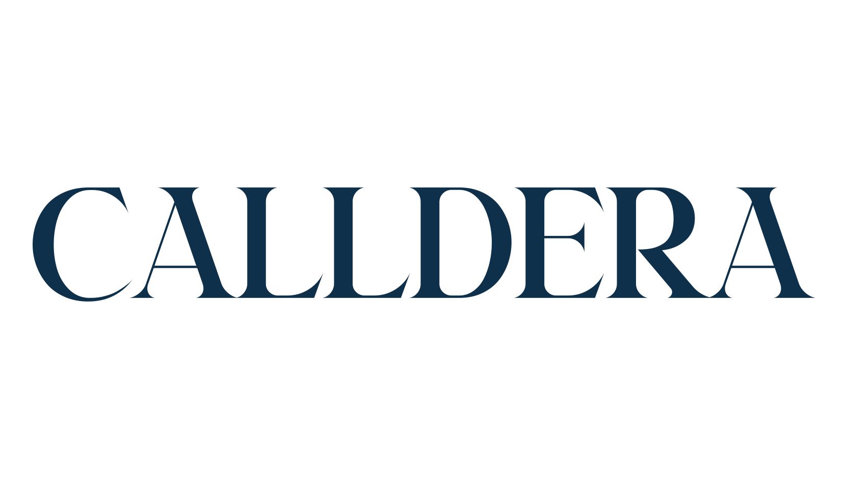 Calldera, basic serif font preview