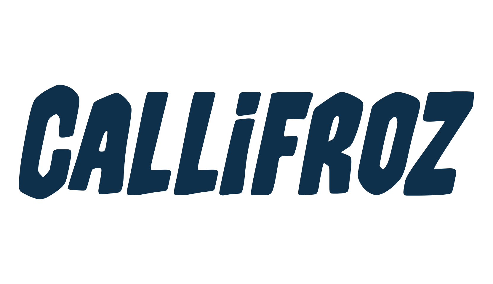 Callifroz, various font preview