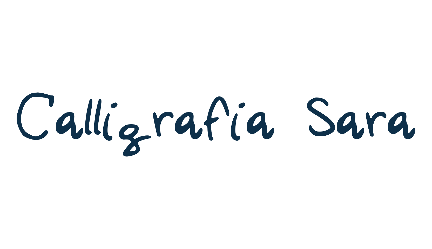 Calligrafia Sara, script handwritten fancy decorative calligraphy font preview