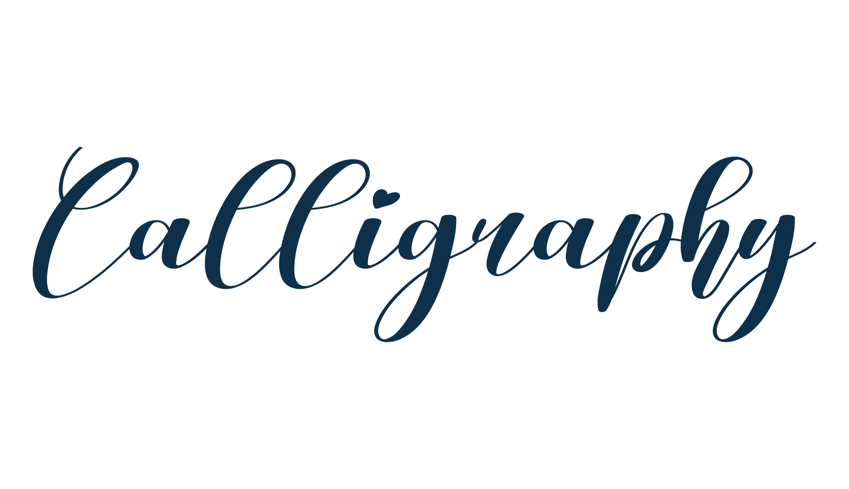 Calligraphy (calligraphy-3), calligraphy font preview