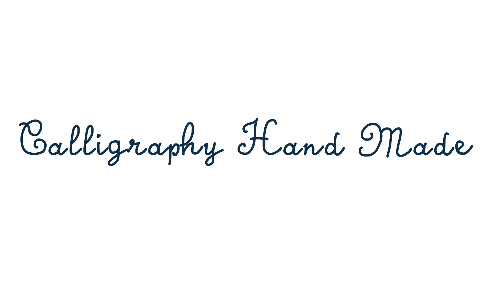 Calligraphy Hand Made, script school fancy decorative calligraphy font preview