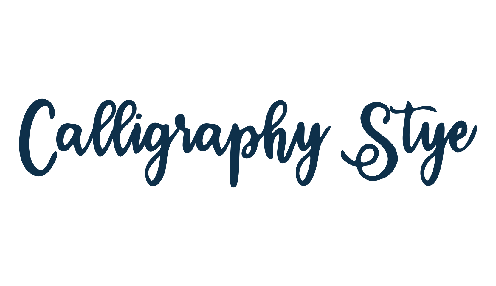 Calligraphy Stye, script handwritten fancy decorative calligraphy font preview