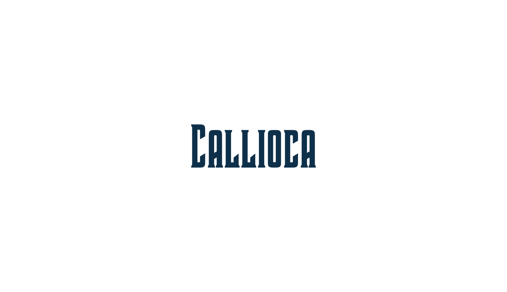 Callioca, gothic modern font preview