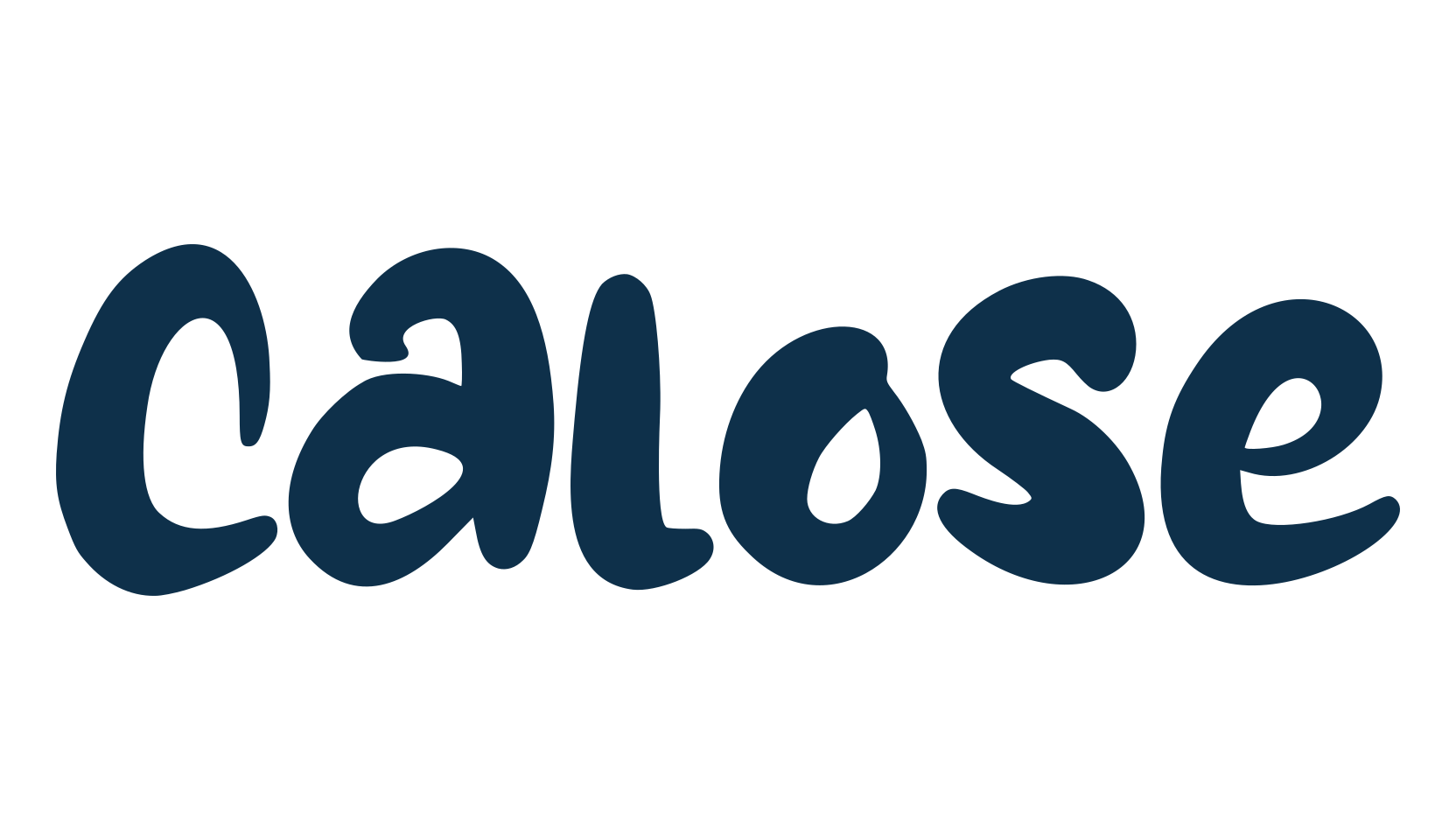 Calose, cartoon font preview