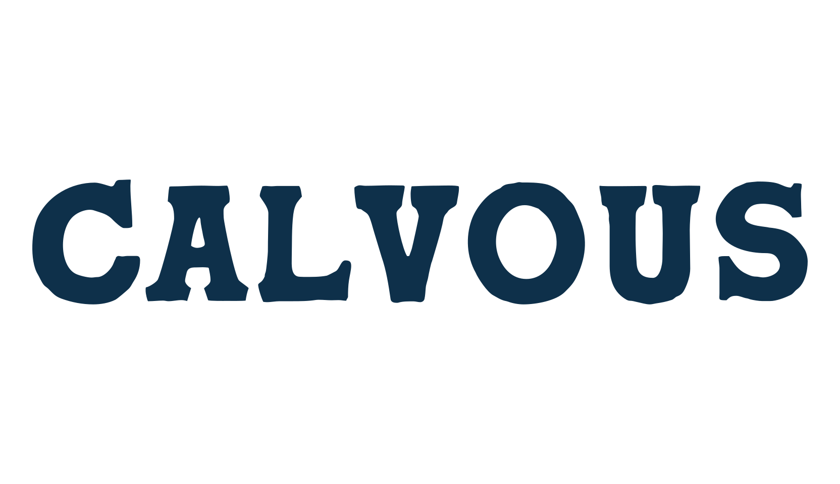 Calvous, western font preview