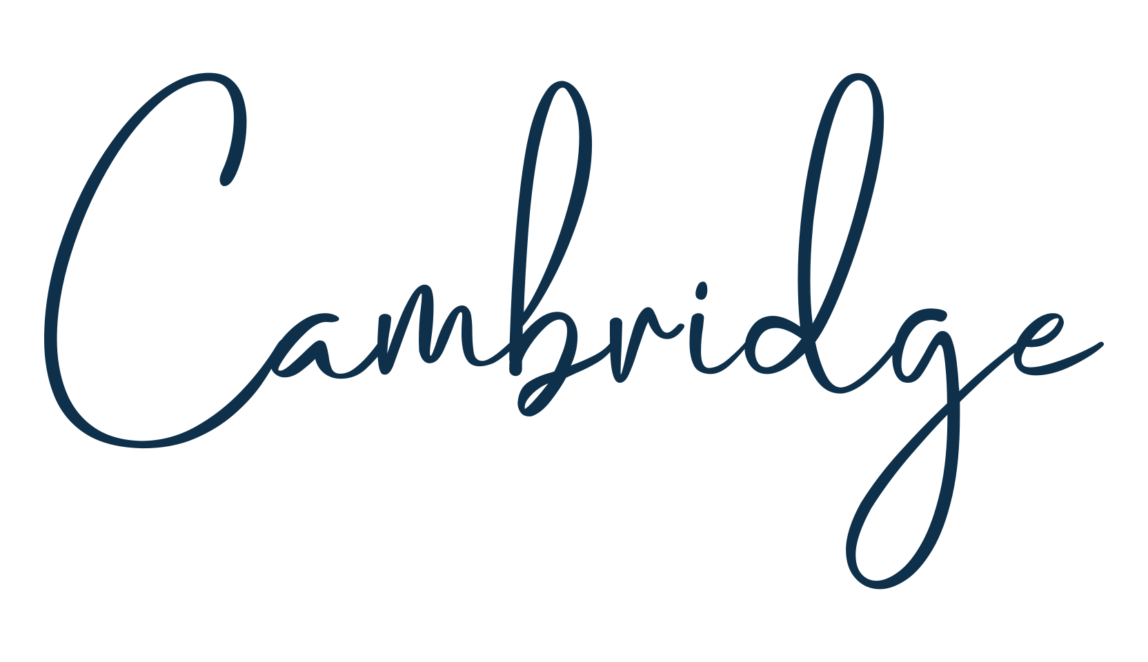 Cambridge (cambridge-2), handwriting font preview