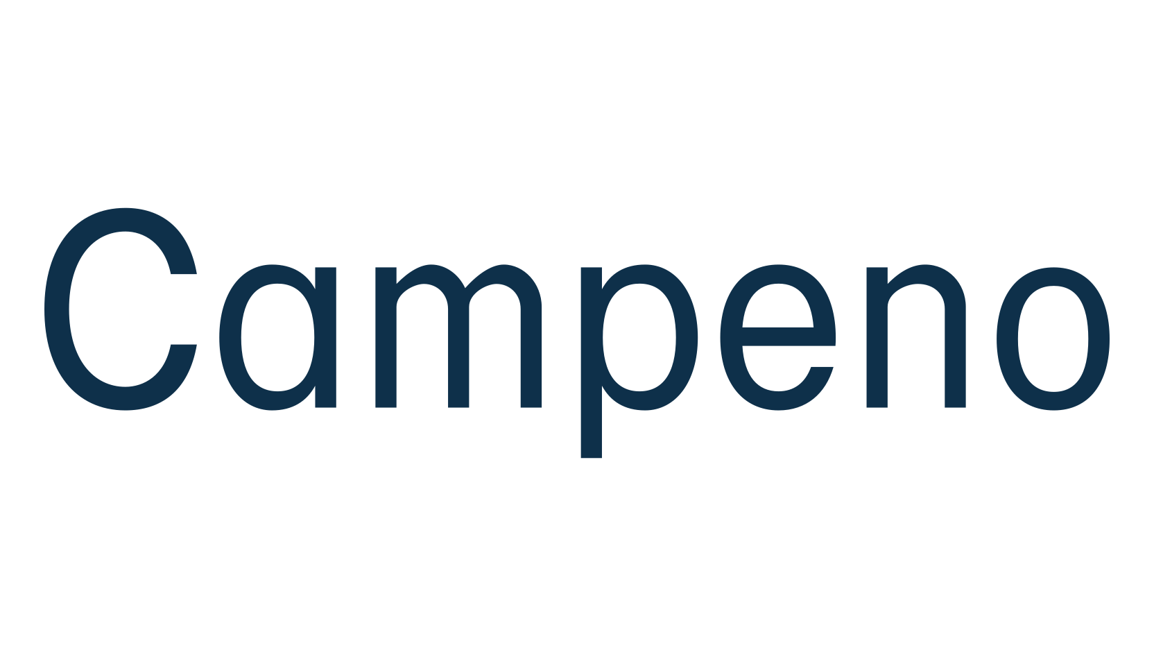 Campeno, basic sans serif font preview
