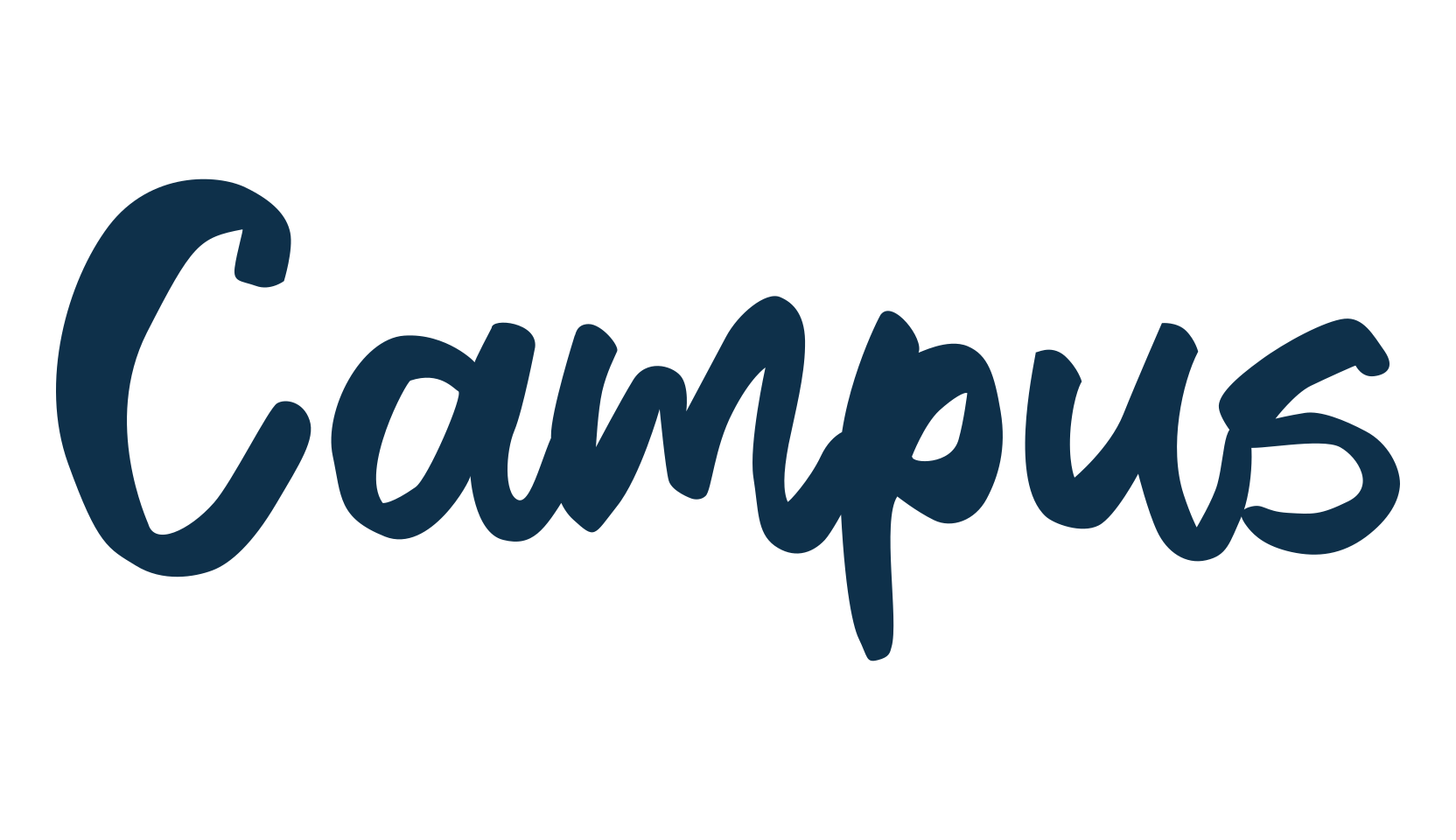 Campus (campus-3), handwriting font preview