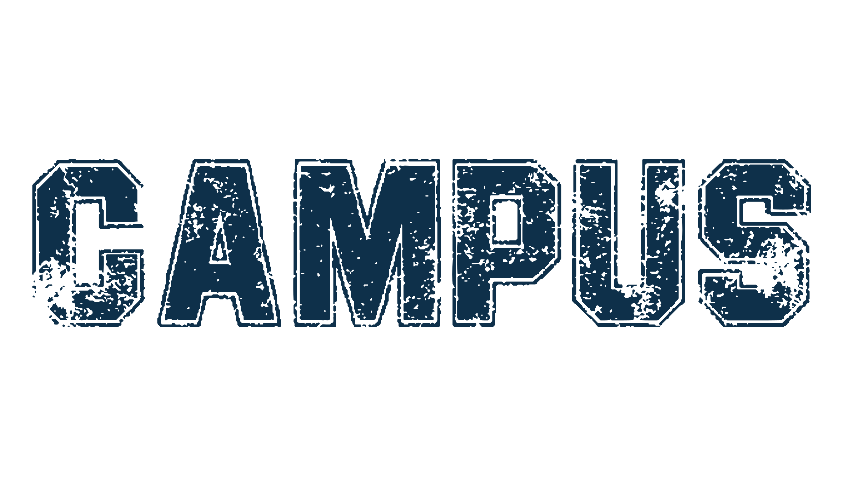 Campus, old school font preview