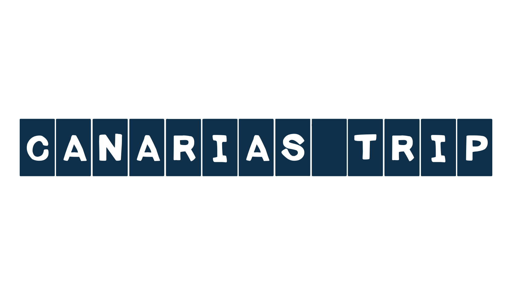 Canarias Trip, fancy decorative font preview