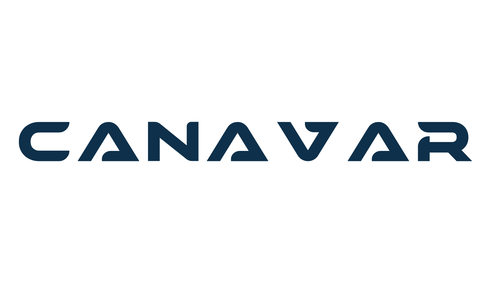 Canavar, techno sci-fi font preview