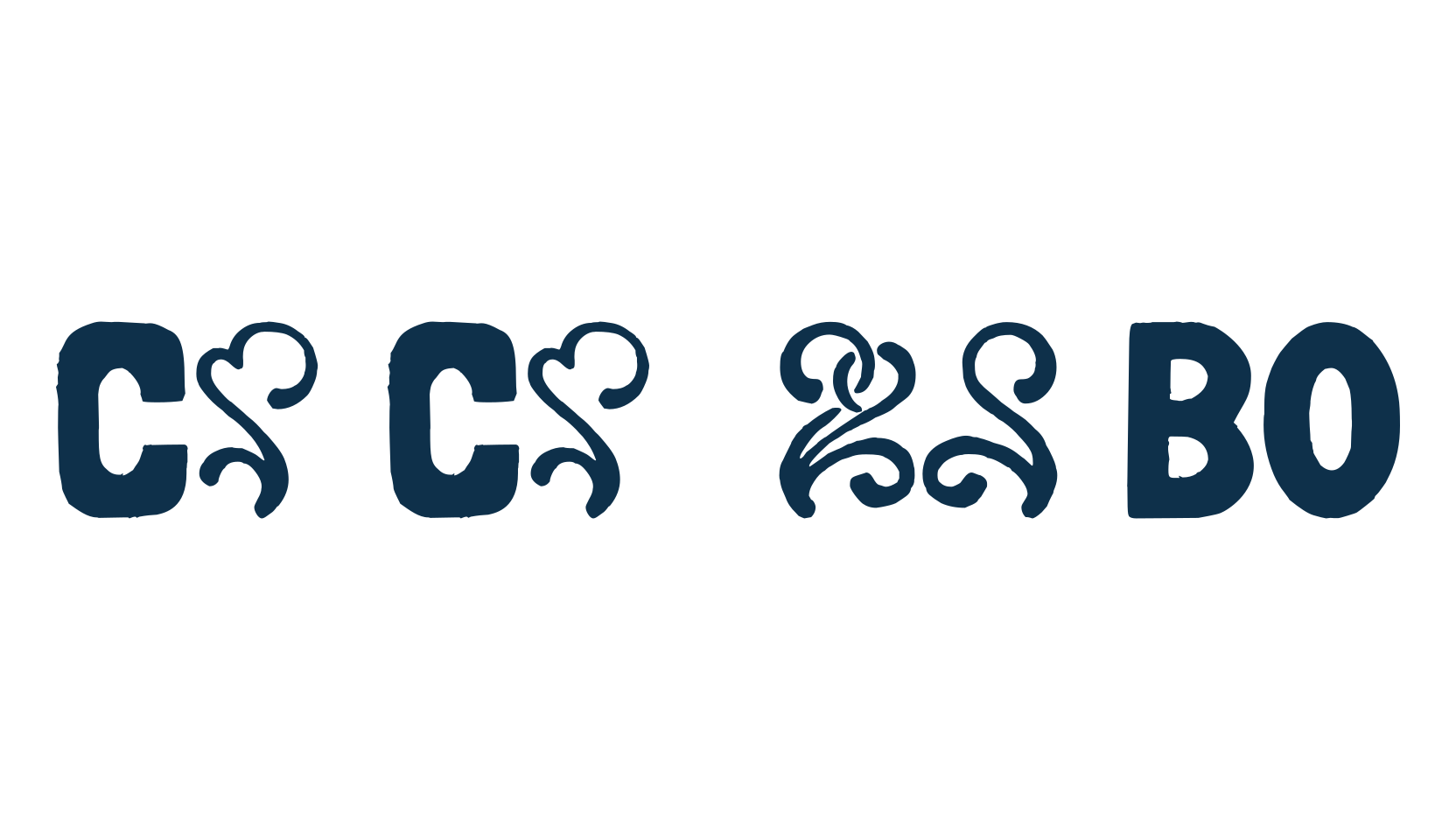 CanCan de Bois, fancy eroded decorative font preview