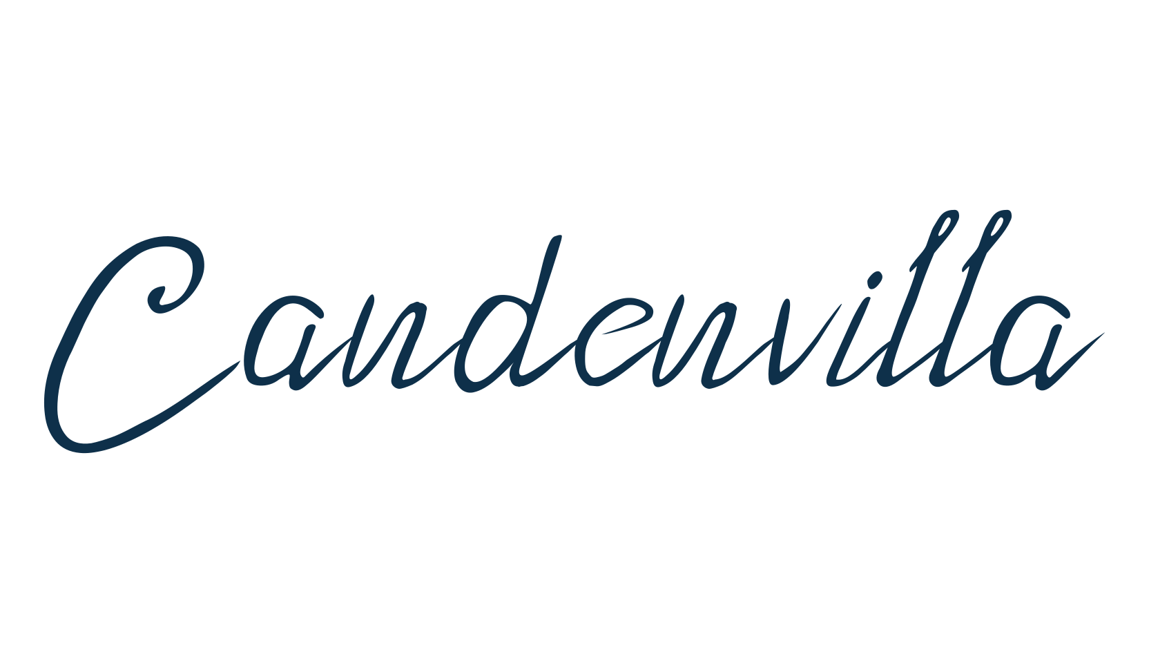 Candenvilla, fancy decorative font preview