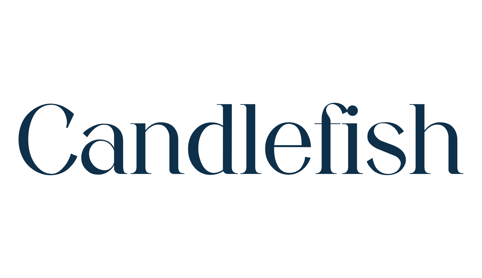 Candlefish, serif font preview