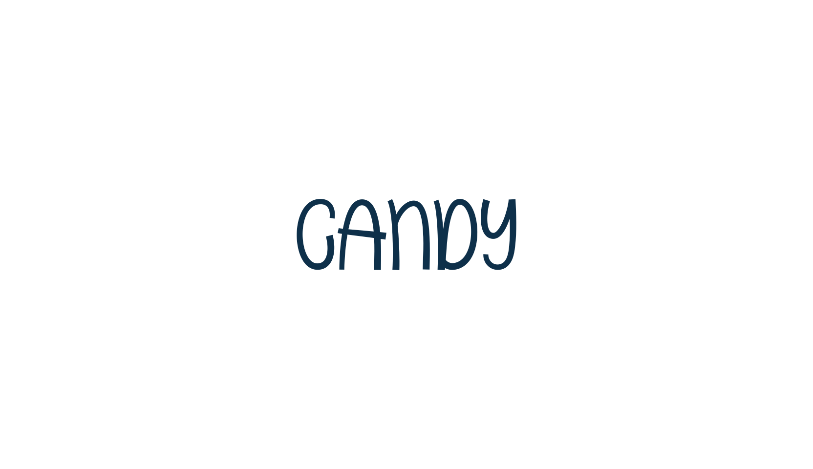 Candy (candy-11), fancy various decorative script calligraphy font preview