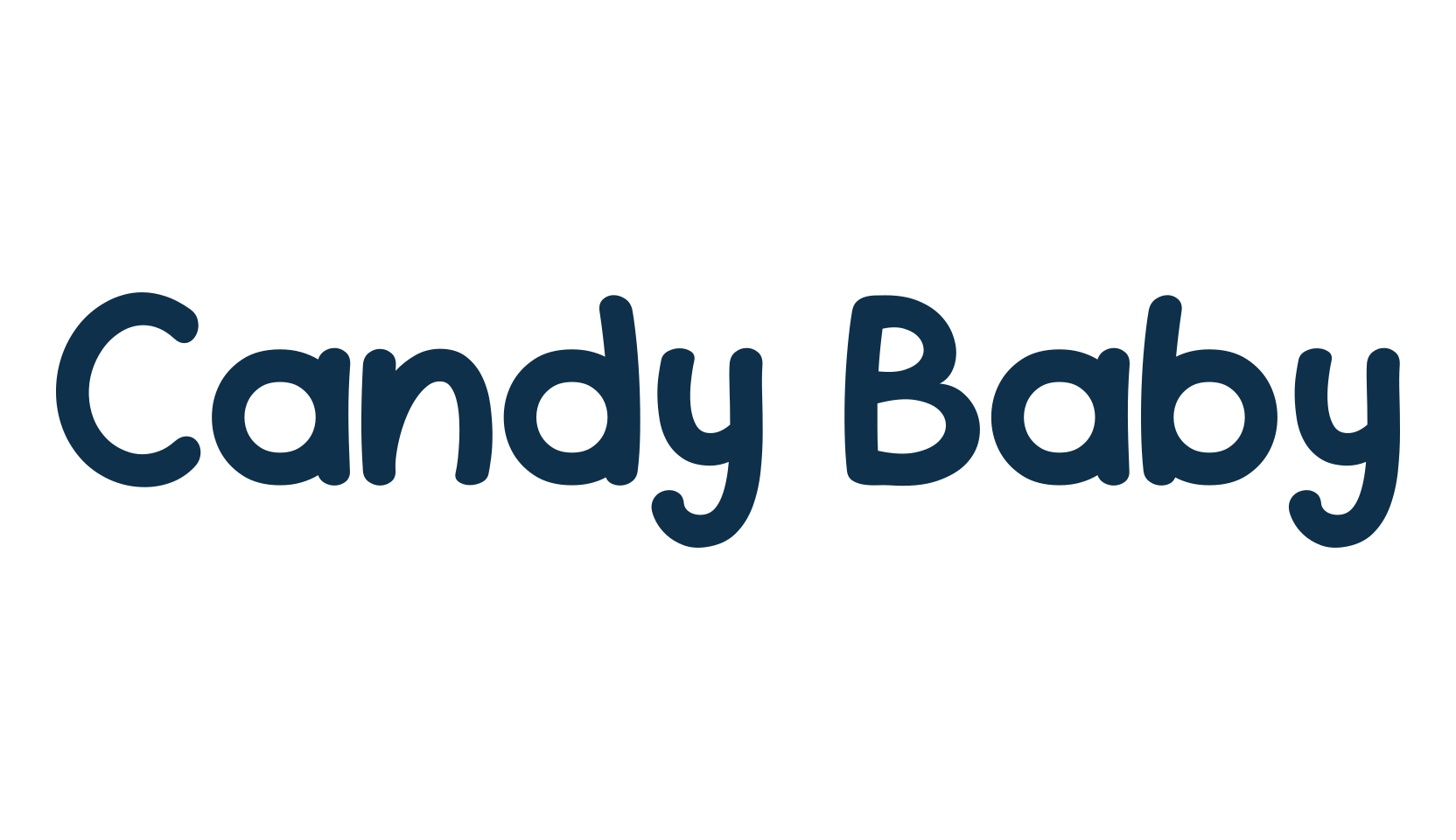 Candy Baby, fancy cartoon decorative font preview