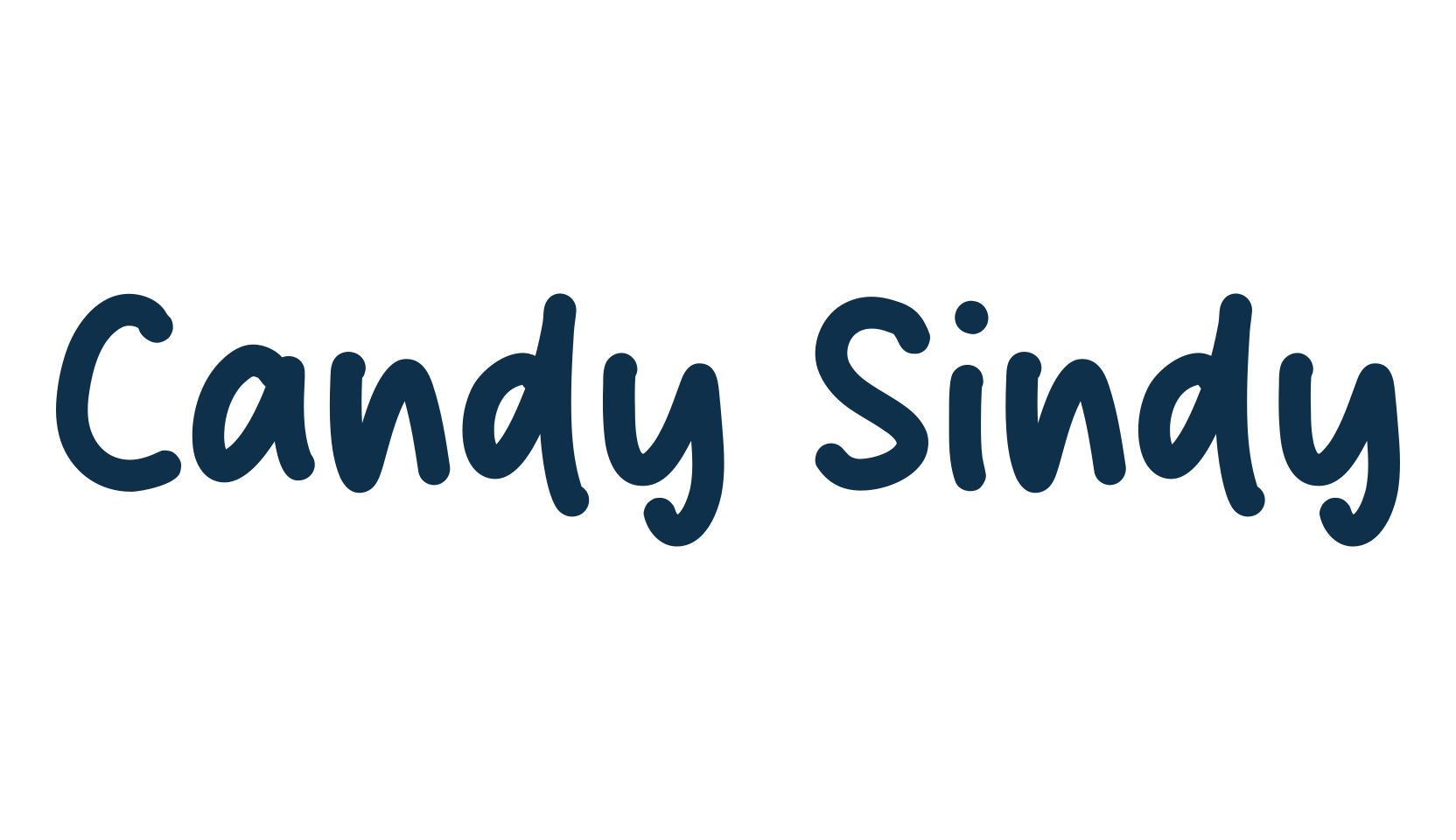 Candy Sindy, script handwritten fancy decorative calligraphy font preview