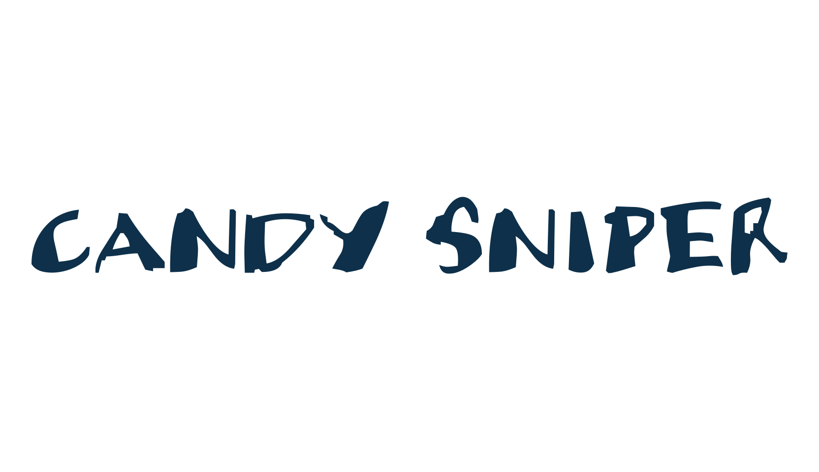 Candy Sniper, fancy cartoon decorative font preview