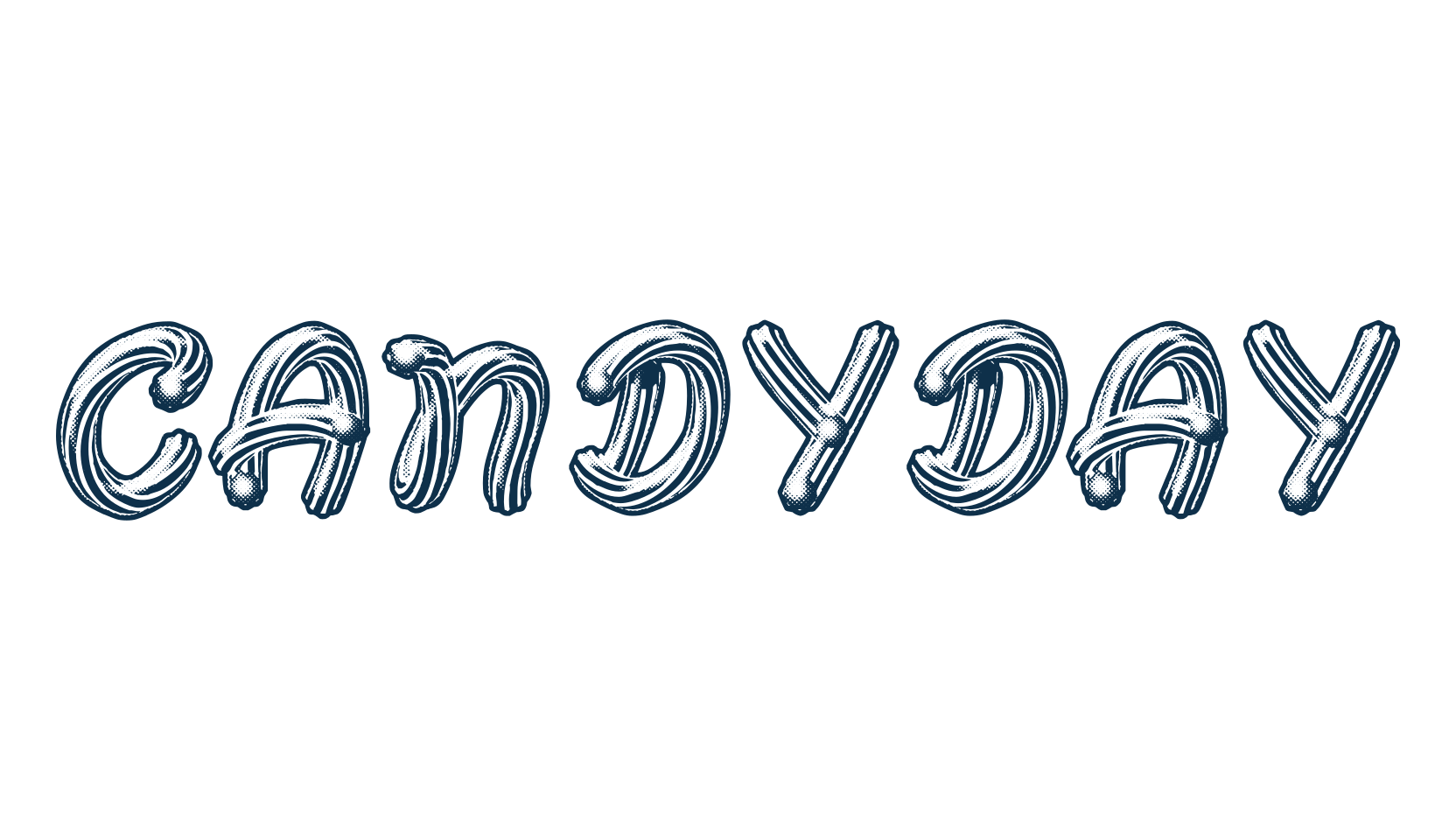 Candyday, fancy decorative font preview