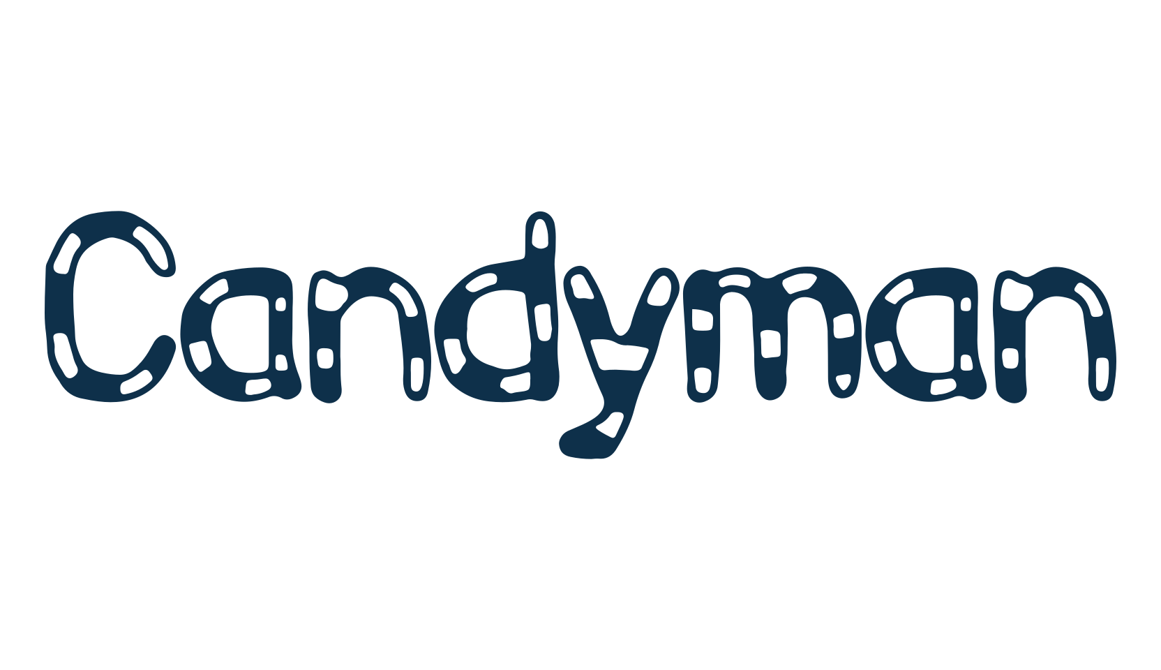 Candyman, decorative font preview