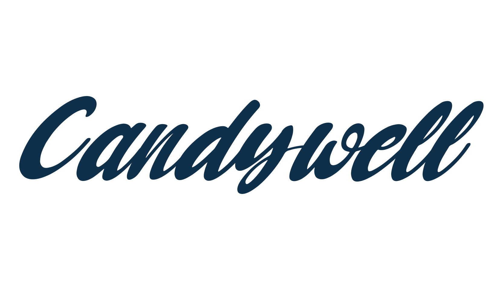 Candywell, fancy various decorative script calligraphy font preview