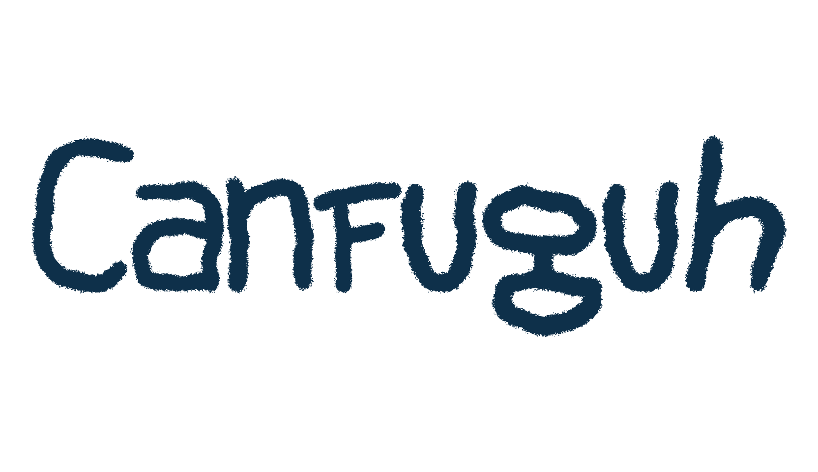 Canfuguh, fancy eroded decorative font preview