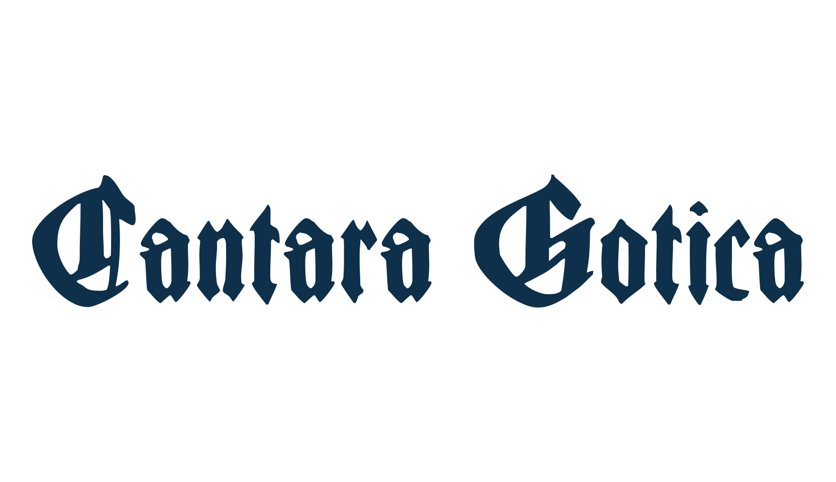 Cantara Gotica, gothic medieval font preview