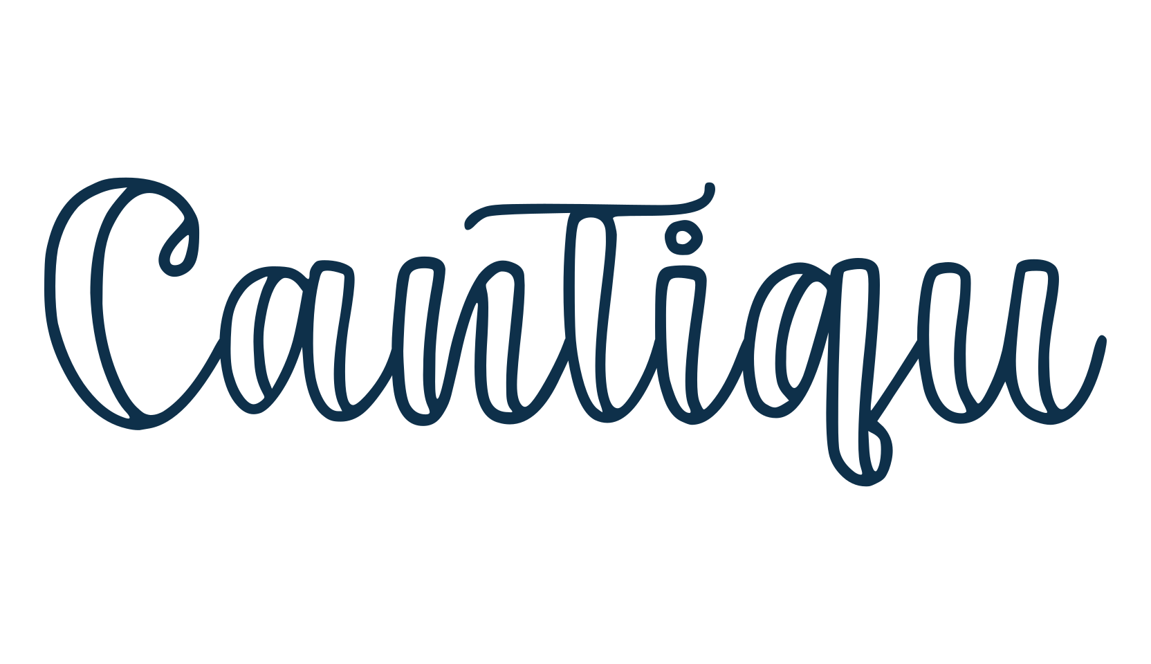 Cantiqu, fancy decorative font preview