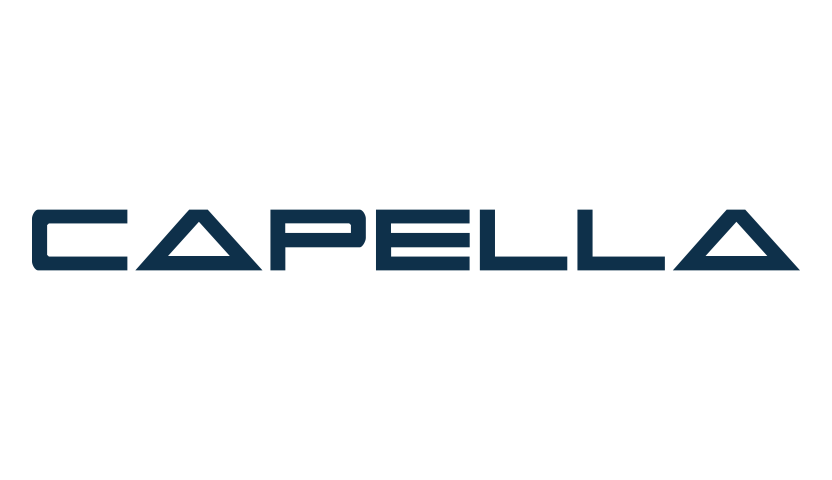 Capella, sci-fi font preview
