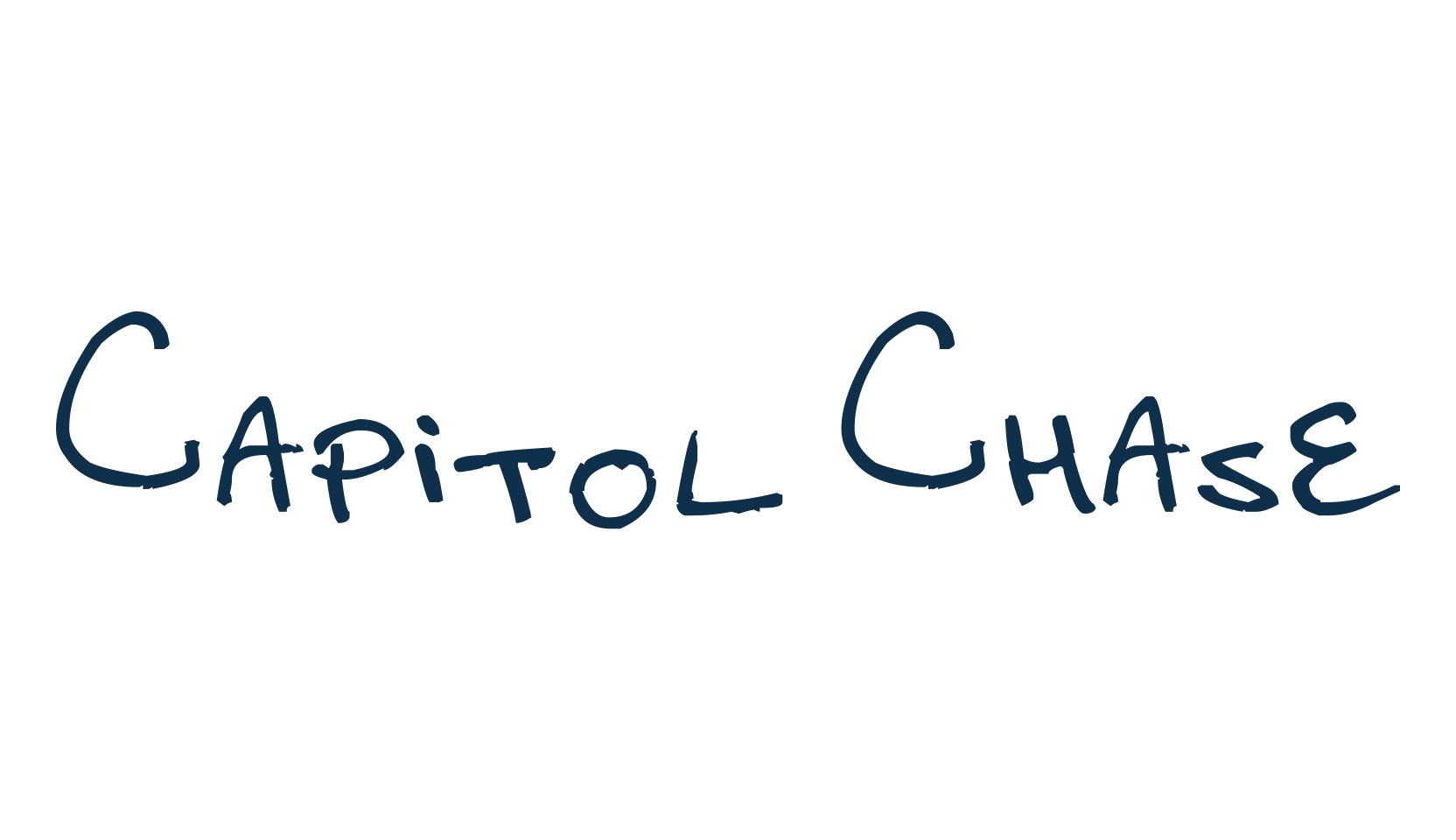 Capitol Chase, script handwritten fancy decorative calligraphy font preview
