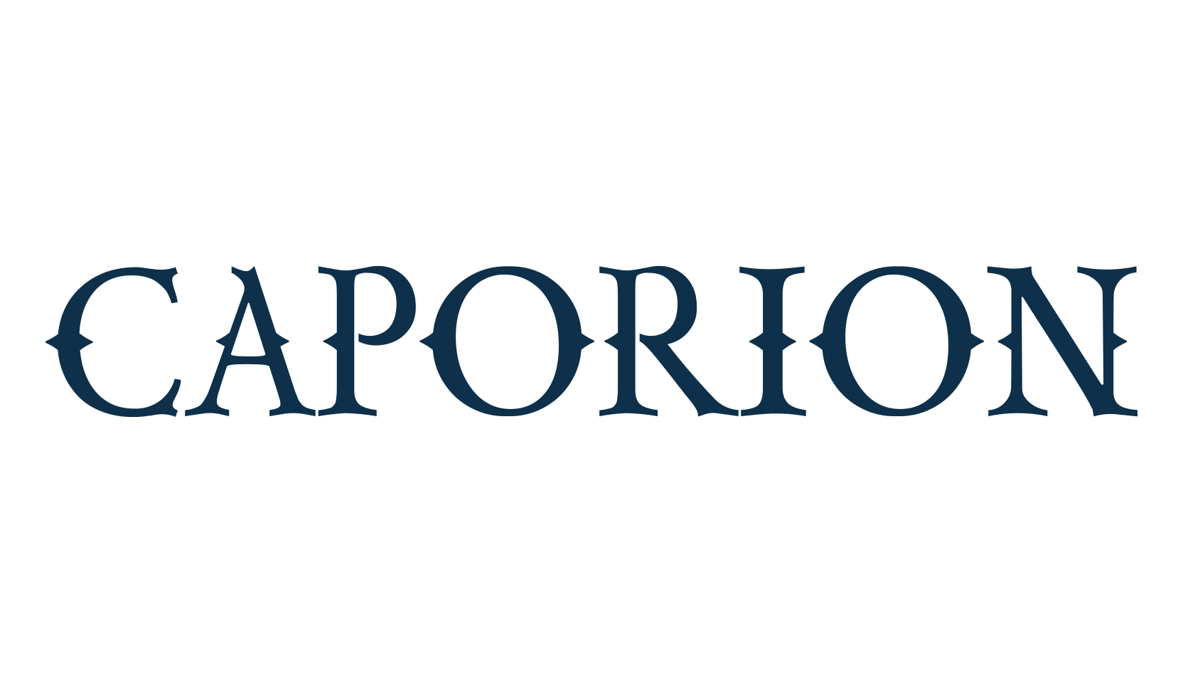 Caporion, retro font preview
