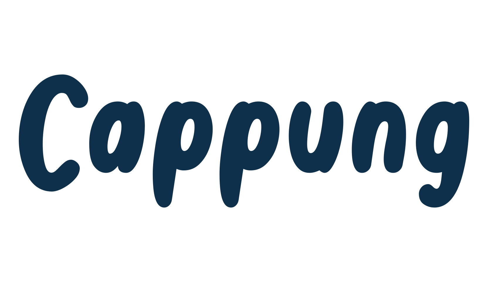 Cappung, script brush fancy decorative calligraphy font preview