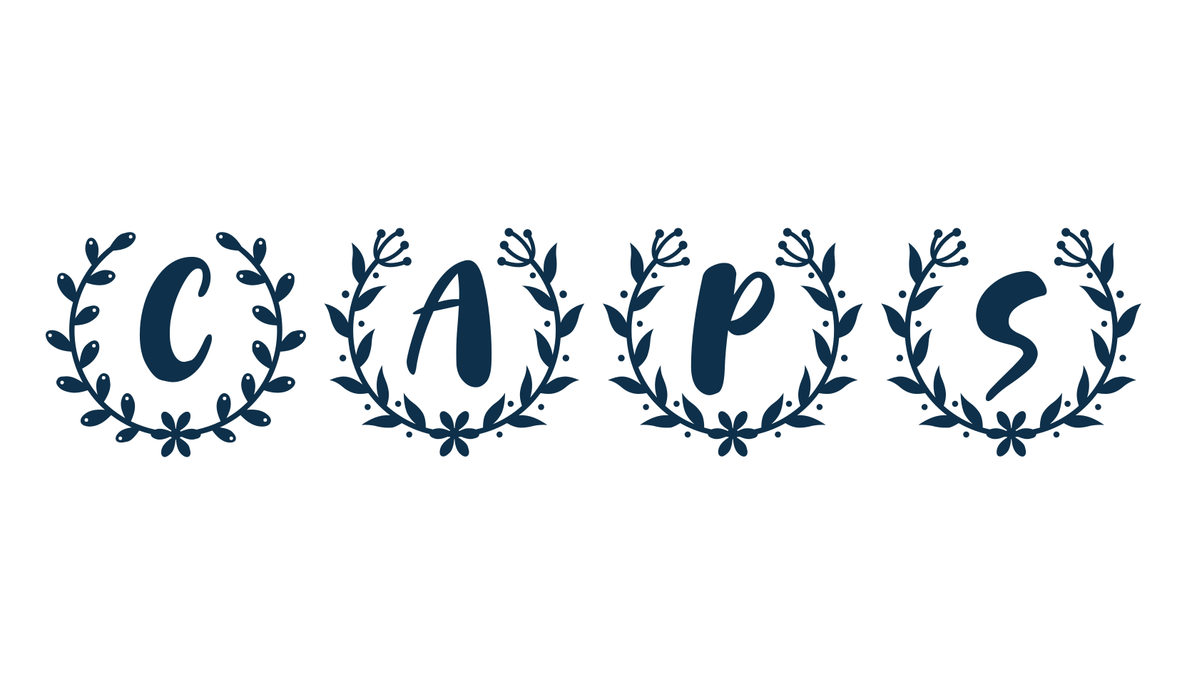 Caps, fancy initials decorative font preview
