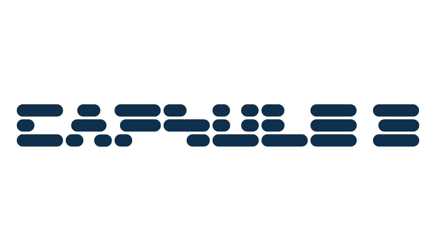 Capsule 3, techno lcd sci-fi font preview