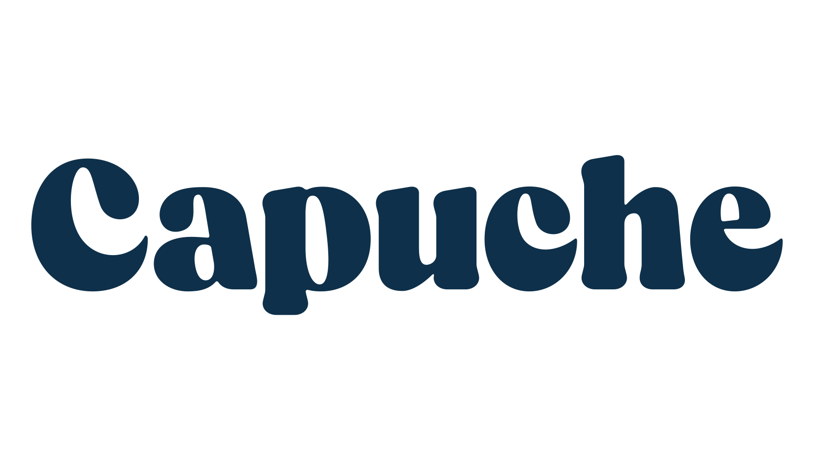Capuche, retro font preview