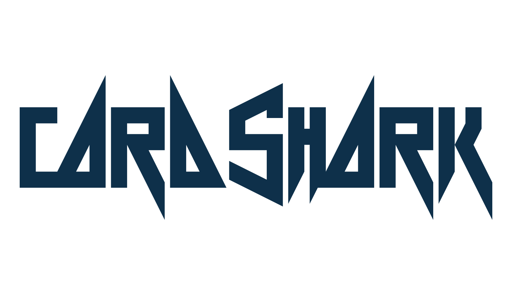 Card Shark, modern font preview