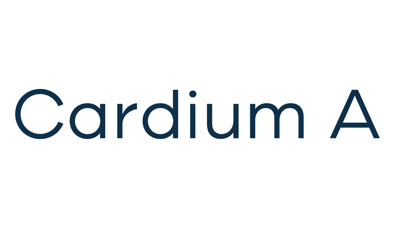 Cardium A, basic sans serif font preview