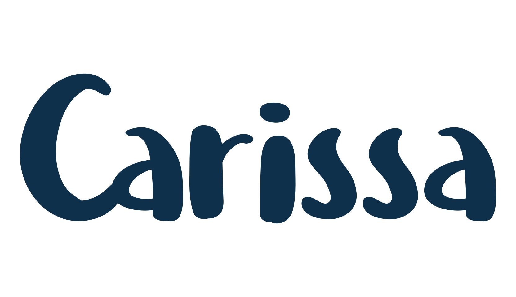 Carissa, fancy cartoon decorative font preview