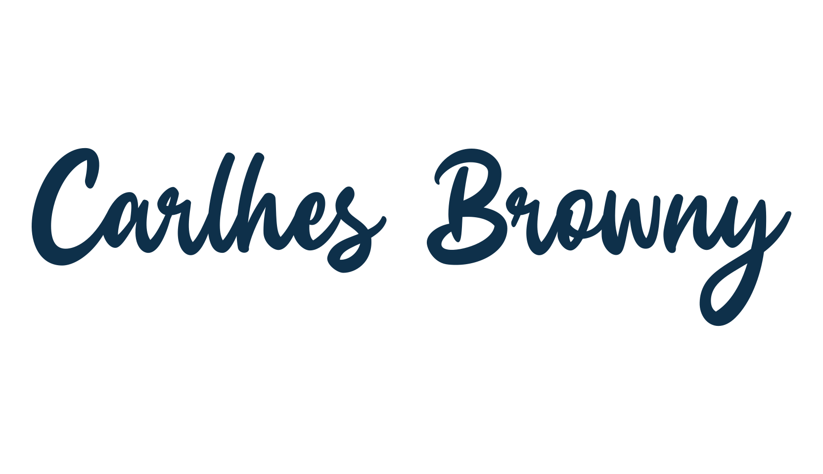 Carlhes Browny, fancy various decorative script calligraphy font preview