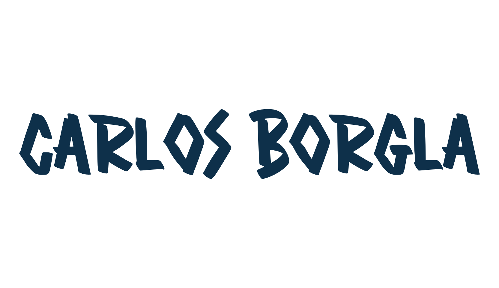 Carlos Borgla, display market font preview