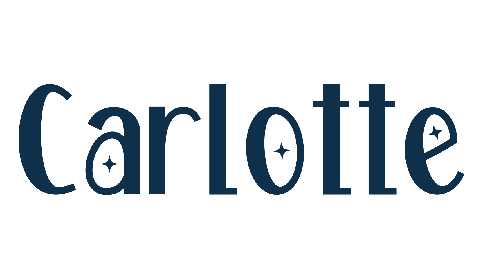 Carlotte, fancy various decorative font preview