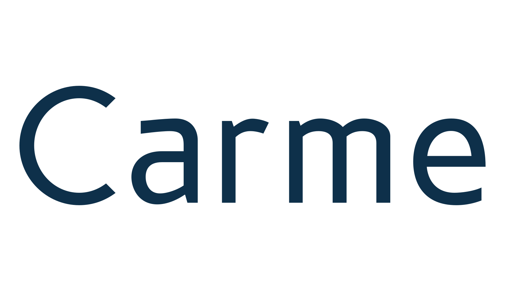 Carme, basic sans serif font preview